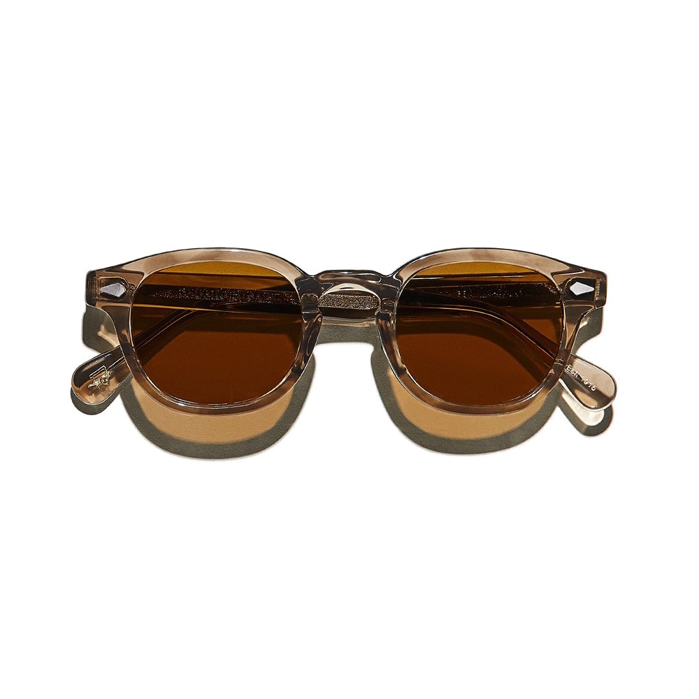 Moscot - Lemtosh Sun - Brown Ash - Sunglasses - Moscot Originals 