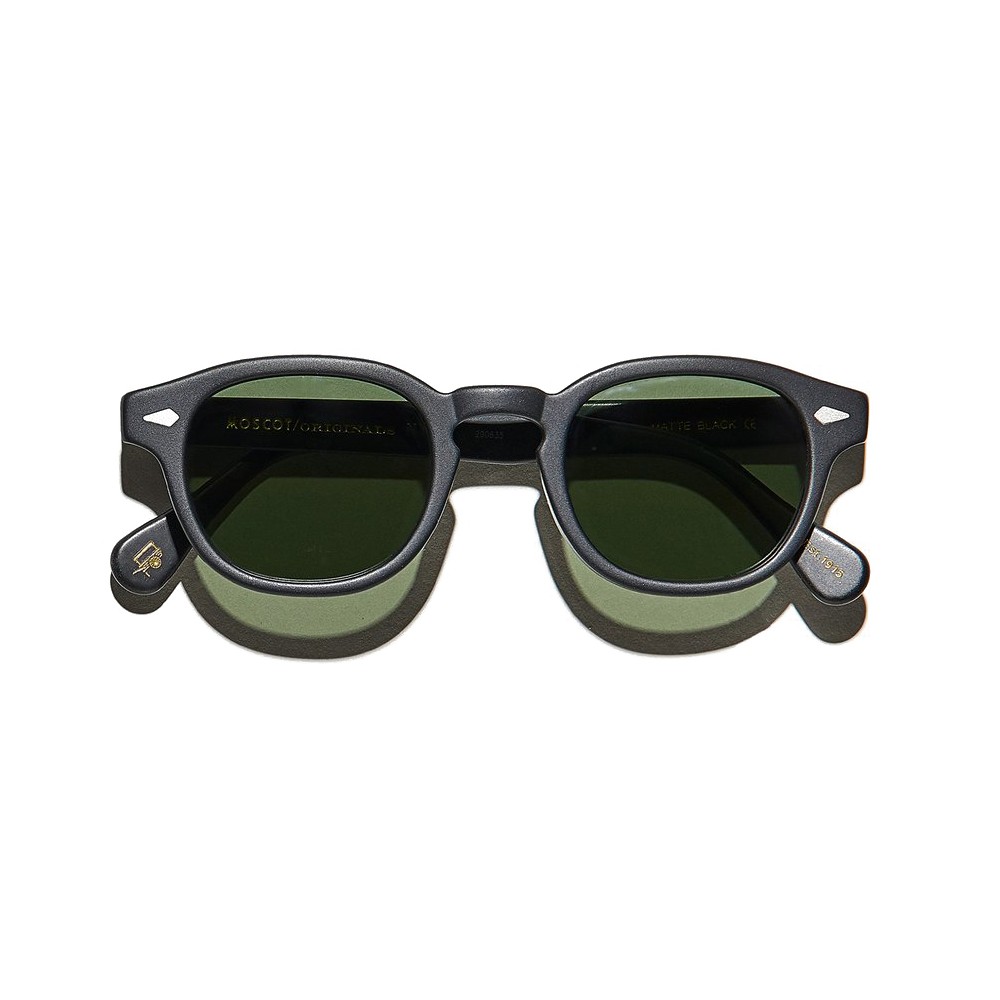 Moscot - Lemtosh Sun - Matte Black - Sunglasses - Moscot Originals