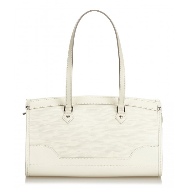 Louis Vuitton Vintage - Epi Madeleine PM Bag - White - Leather and