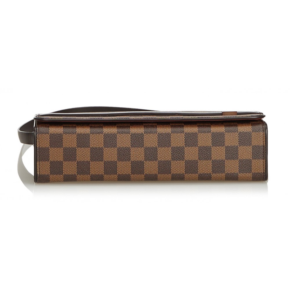 EUC! Authentic Louis Vuitton Tribeca Long, Damier Ebene (N51160) Shoulder  Bag