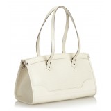 Louis Vuitton Vintage - Epi Madeleine PM Bag - White - Leather and Epi Leather Handbag - Luxury High Quality