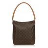 Louis Vuitton Vintage - Monogram Looping GM Bag - Brown - Monogram Canvas and Leather Handbag - Luxury High Quality