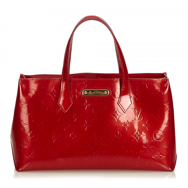 Louis Vuitton Vintage - Vernis Wilshire PM Bag - Red - Vernis Leather Handbag - Luxury High Quality