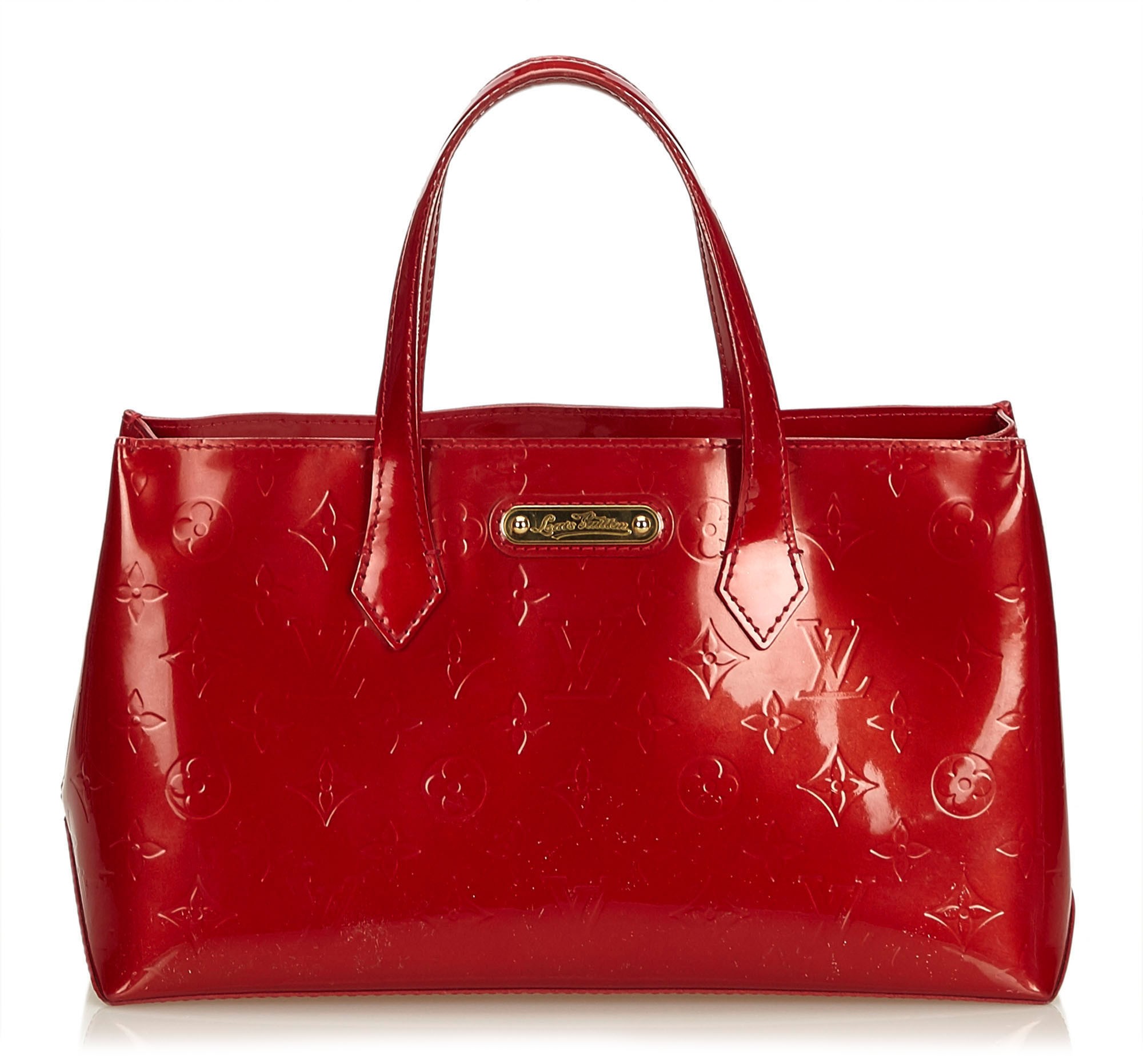 red leather louis vuitton