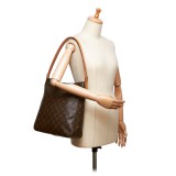 Louis Vuitton Vintage - Monogram Looping GM Bag - Brown - Monogram Canvas and Leather Handbag - Luxury High Quality