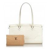 Louis Vuitton Vintage - Epi Madeleine PM Bag - White - Leather and Epi Leather Handbag - Luxury High Quality