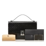 Louis Vuitton Vintage - Vernis Anouchka MM Bag - Black - Vernis Leather Handbag - Luxury High Quality