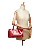 Louis Vuitton Vintage - Vernis Wilshire PM Bag - Rossa - Borsa in Pelle Vernis - Alta Qualità Luxury
