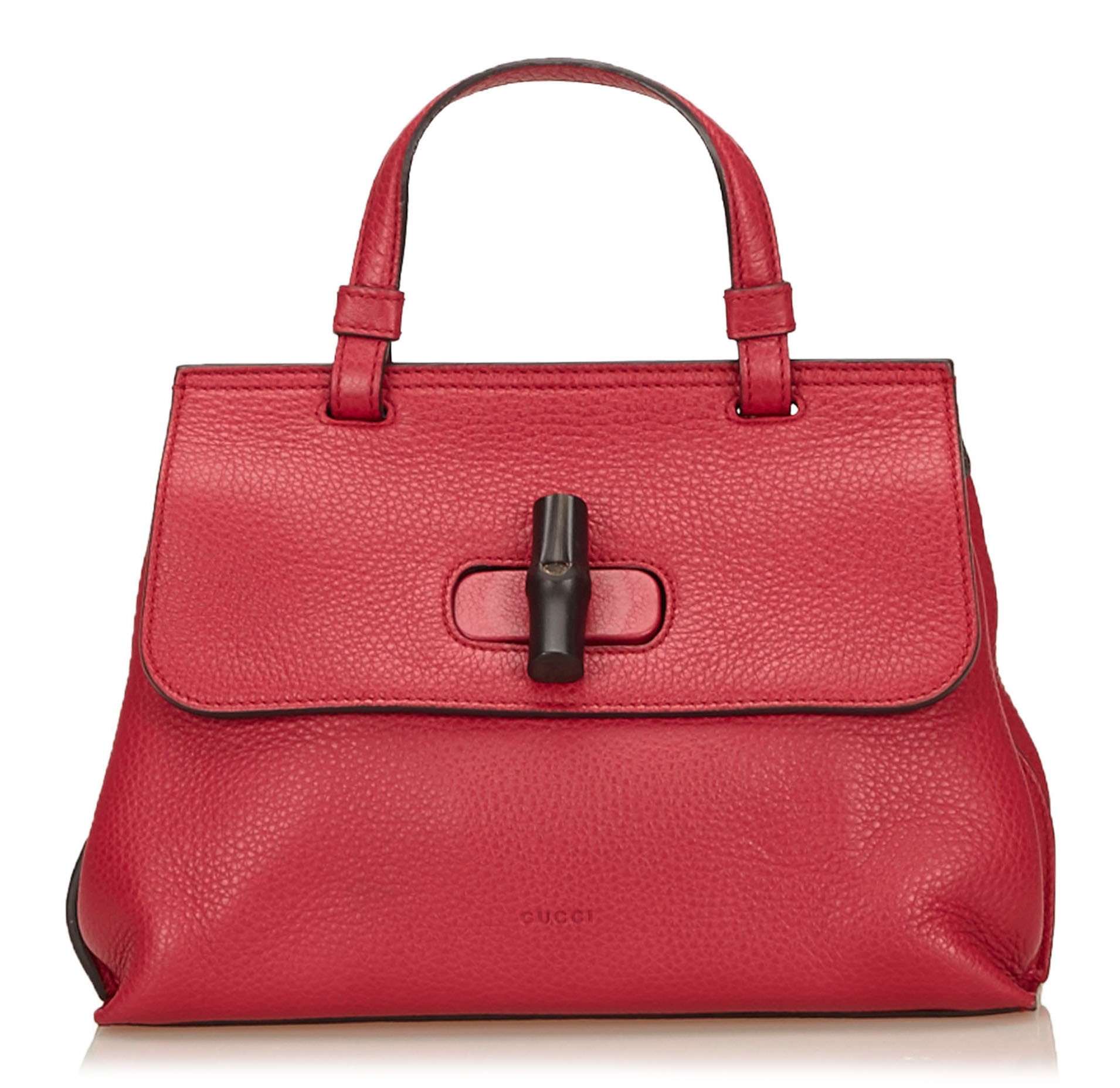 red gucci satchel