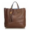 Gucci Vintage - Ramble Reversible Satchel Bag - Marrone - Borsa in Pelle - Alta Qualità Luxury