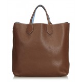 Gucci Vintage - Ramble Reversible Satchel Bag - Brown - Leather Handbag - Luxury High Quality