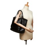 Gucci Vintage - Patent Leather Soho Cellarius Tote Bag - Black - Leather Handbag - Luxury High Quality