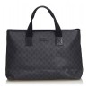 Gucci Vintage - GG Weekender Bag - Black - Leather Handbag - Luxury High Quality
