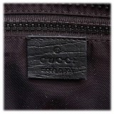 Gucci Vintage - GG Weekender Bag - Black - Leather Handbag - Luxury High Quality