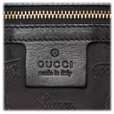 Gucci Vintage - Bamboo Patent Leather Indy Satchel Bag - Nero - Borsa in Pelle - Alta Qualità Luxury
