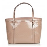 Gucci Vintage - Microguccissima Patent Leather Tote Bag - Pink - Leather Handbag - Luxury High Quality