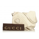 Gucci Vintage - Guccissima Leather Tribeca Messenger Bag - White - Leather Handbag - Luxury High Quality