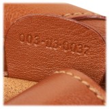 Gucci Vintage - Bamboo Leather Backpack - Marrone - Zaino in Pelle - Alta Qualità Luxury