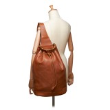 Gucci Vintage - Bamboo Leather Backpack - Brown - Leather Backpack - Luxury High Quality