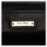 Miu Miu Vintage - Leather Handbag Bag - Nero - Borsa in Pelle - Alta Qualità Luxury