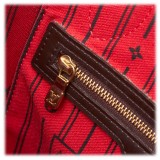Louis Vuitton Vintage - Damier Ebene Neverfull PM Bag - Brown - Damier Canvas and Leather Handbag - Luxury High Quality