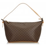 Céline Vintage - Macadam Canvas Baguette Bag - Brown - Leather Handbag - Luxury High Quality
