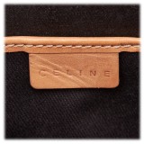 Céline Vintage - Macadam Canvas Baguette Bag - Marrone - Borsa in Pelle - Alta Qualità Luxury