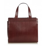 Céline Vintage - Vintage Leather Satchel Bag - Brown - Leather Handbag - Luxury High Quality