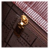 Céline Vintage - Vintage Leather Satchel Bag - Marrone - Borsa in Pelle - Alta Qualità Luxury