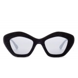 Italia Independent - I-I Mod. Phebe 0943V Velvet - Black - 0943V.009.GLT - Sunglasses - Italy Independent Eyewear