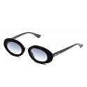 Italia Independent - I-I Mod. Monica 0941V Velvet - Black - 0941V.009.000 - Sunglasses - Italy Independent Eyewear