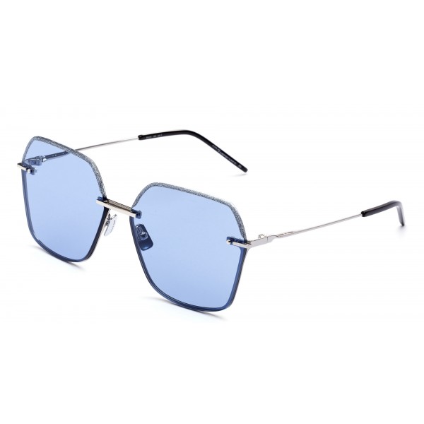 Italia Independent - I-I Mod. Janice 0314 - Silver Blue - 0314.075.GLT - Sunglasses - Italy Independent Eyewear