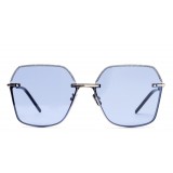Italia Independent - I-I Mod. Janice 0314 - Silver Blue - 0314.075.GLT - Sunglasses - Italy Independent Eyewear