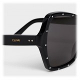 Céline - Butterfly Sunglasses in Acetate and Crystals - Black - Sunglasses - Céline Eyewear