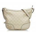 Gucci Vintage - Guccissima Lovely Crossbody Bag - White - Leather Handbag - Luxury High Quality