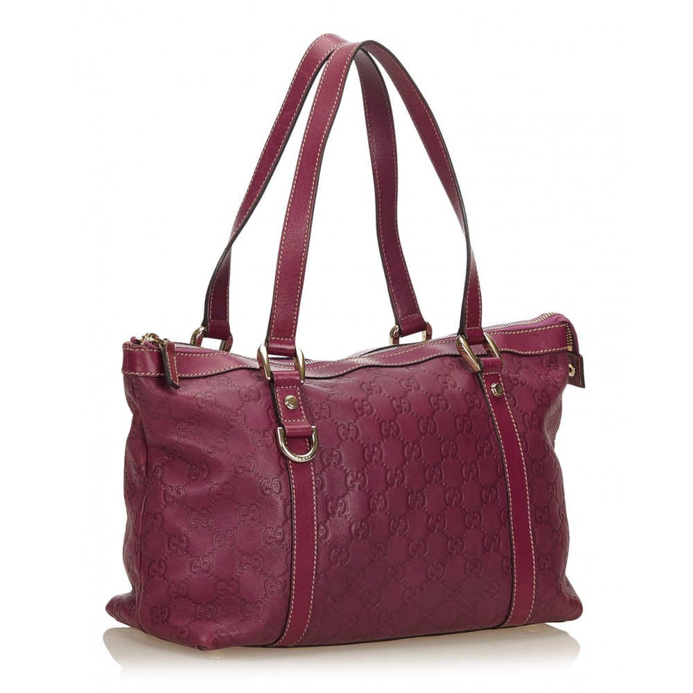 Gucci Vintage - Guccissima Canvas Shoulder Bag - Black - Leather Handbag -  Luxury High Quality - Avvenice