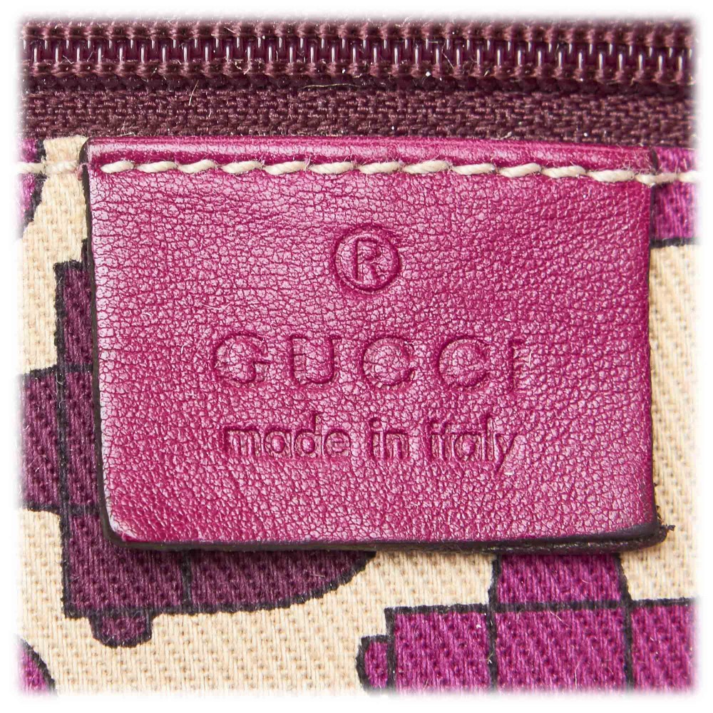 Gucci Vintage - Guccissima Leather Tote Bag - Pink - Leather Handbag ...