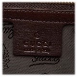 Gucci Vintage - Guccissima Coated Canvas Hysteria Boston Bag - Marrone - Borsa in Pelle - Alta Qualità Luxury