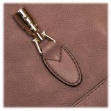 Gucci Vintage - Leather New Jackie Shoulder Bag - Grigio - Borsa in Pelle - Alta Qualità Luxury