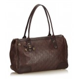 Gucci Vintage - Guccissima Leather Princy Handbag Bag - Marrone - Borsa in Pelle - Alta Qualità Luxury