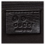 Gucci Vintage - Coated Canvas Tote Bag - Nero - Borsa in Pelle - Alta Qualità Luxury