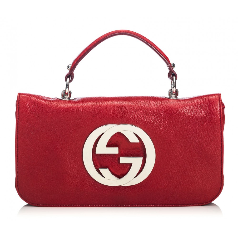 Gucci Vintage - Leather Blondie Flap Bag - Pink - Leather Handbag - Luxury  High Quality - Avvenice