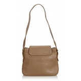 Gucci Vintage - 1973 Leather Shoulder Bag - Brown - Leather Handbag - Luxury High Quality