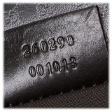 Gucci Vintage - Coated Canvas Tote Bag - Black - Leather Handbag - Luxury High Quality