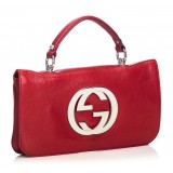 Gucci Vintage - Leather Blondie Flap Bag - Pink - Leather Handbag - Luxury High Quality