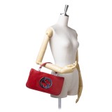 Gucci Vintage - Leather Blondie Flap Bag - Rosa - Borsa in Pelle - Alta Qualità Luxury