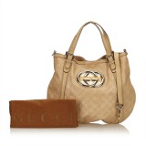 Gucci Vintage - Guccissima Britt Hobo Bag - Brown - Leather Handbag - Luxury High Quality