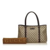 Gucci Vintage - Guccissima Tote Bag - Brown - Leather Handbag - Luxury High Quality