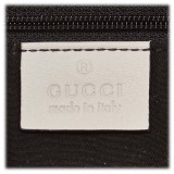 Gucci Vintage - Guccissima Leather D-Ring Shoulder Bag - Bianco - Borsa in Pelle - Alta Qualità Luxury