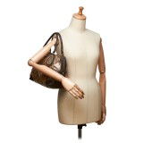 Gucci Vintage - Medium Guccissima Crystal Mix Handbag Bag - Marrone - Borsa in Pelle - Alta Qualità Luxury